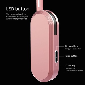 Séchoir à linge intelligent et automatique à hauteur réglable pour armoires, cintre télescopique électrique pour vestiaires - Product Image 5