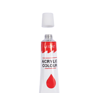 Foska haute qualité à <span class=keywords><strong>base</strong></span> <span class=keywords><strong>d</strong></span>'eau et séchage rapide 12 couleurs 0.4oz 12 ml peintures <span class=keywords><strong>d</strong></span>'art pour petite toile bois poterie <span class=keywords><strong>argile</strong></span> roches papier - Product Image 2