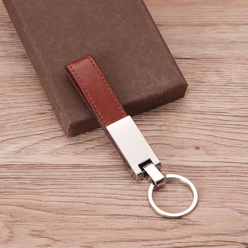 Porte-clés marron