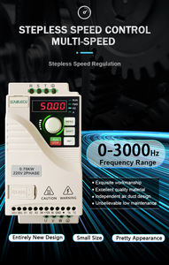 Inversor trifásico industrial VFD 0.75kw 1.5kw 2.2kw <span class=keywords><strong>4kw</strong></span> 5.5kw 7.5kw 15kw 220V 380V Controlador de motor Ac Controlador de frecuencia variable - Product Image 3