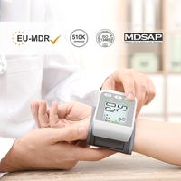 Tensiomètre numérique électrique de poignet de qualité médicale approuvé CE MDR avec écran LCD pour usage domestique et soins de santé
