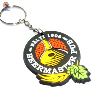 Custom Rubber 2D Soft Pvc Keychain,Plastic Customized Name Keychain Pvc Rubber Key Chain