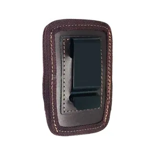 Universal Brown Color Echt leder Taillen band Carry Handgun Holster für Mann und Frau