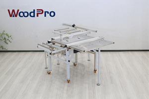 WOODPRO DY70 Scie à table pliante portable Scie à table coulissante Scie à panneau Scie à table pour le travail du bois - Product Image 4