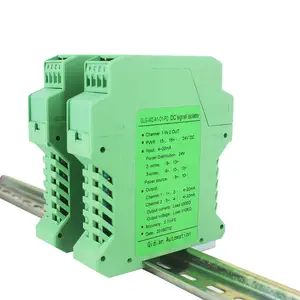 GLG Galvanic signal isolator for 0-5V 0-10V 4-20ma signal module to output analog Signal Converter