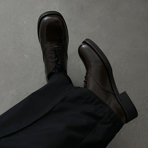 Chaussures Derby pour Hommes 2026 Nouveauté Marron Style Coréen Chic et Décontracté à Lacets Légères pour Bureau et Quotidien en Cuir Véritable - Product Image 2