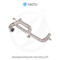 Sistem Knalpot Catback Valvetronic YT, Part Tuning Aftermarket untuk Lotus Emira 2.0
