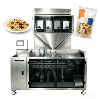 Machine d'emballage pour sachets pré-fabriqués Doypack à fermeture éclair pour viande séchée de bœuf, biltong aux grains de café, nourriture pour chiens, fruits lyophilisés et fraises