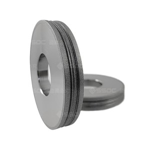 Meule de polissage à rainures diamantées électroplaquées pour finition de surface de précision - Product Image 1