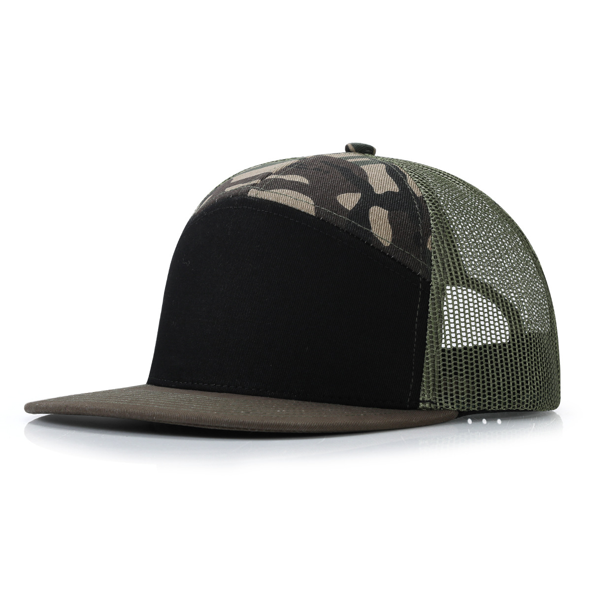 vert + camouflage + maille verte