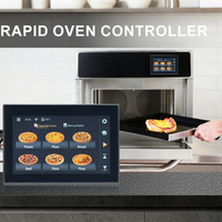 Controlador de Temperatura de Alta Precisión MK6L60, Panel de Pantalla Táctil Capacitiva de 7 Pulgadas para Horno de Cocción Rápida