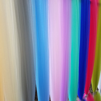 Nœuds de chaise en tulle à pois suisses, nœuds de dossier de chaise en organza, housses de chaise en voile pour la décoration de mariages, banquets, fêtes et événements