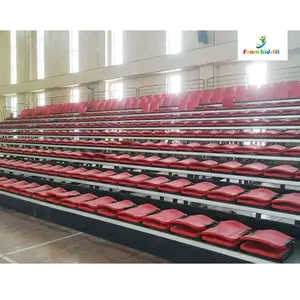 ZONWINXIN factory supply customized Indoor outdoor Retractable Bleacher Chair movable stadium bleachers