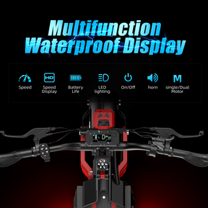 Scooter Plegable de 11 Pulgadas con Motor de 3000W*2, Batería de Litio y Aluminio para Desplazamientos Urbanos y Viajes en Metro, Modelo FWV2 - Product Image 3