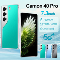 Teléfono Móvil Inteligente Original Camon 40 Pro de Alta Calidad, Doble SIM, Cámara de 108MP, CPU Deca Core, Pantalla HD de 7.3 Pulgadas, CDMA/LTE