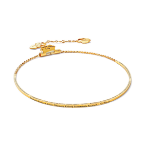 Fashion Charm <b>Bracelet</b> 316L Stainless Steel PVD Gold Plating Sustainable Resistant Jewelry for Women - Product Image 2