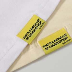 卸売 夏 高品質 トップス シャツ コットン 無地 白 デザイナーブランド Tシャツ メンズ プリント ガン COUGH SYRUP Tシャツ メンズ向け - Product Image 5