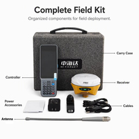 Récepteur GNSS RTK V300 HI TARGET à Prix d'Usine avec IMU et Visualisation de Repères, Station Mobile et Station de Base pour Levés Topographiques