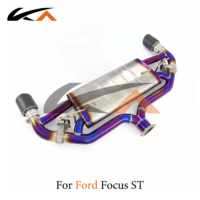 Système d'échappement KA Tuning pour Ford Focus ST en alliage de titane avec silencieux et valve