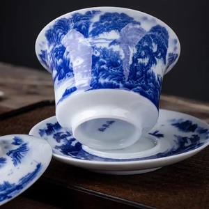 Classical <b>Tea</b> <b>Sets</b> <b>Tea</b> <b>Pot</b> and Cup <b>Set</b> Porcelain with Teapot Ceramic Chinese 16 Pcs Blue and White Coffee & <b>Tea</b> <b>Sets</b> Support - Product Image 4