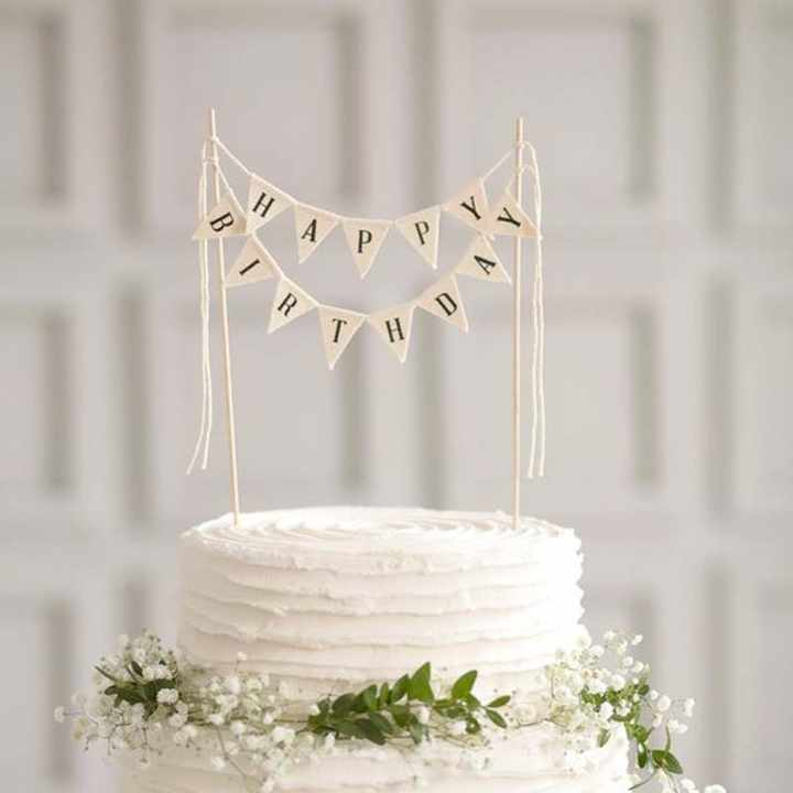Teglie da forno e accessori per pasticceria Buon Compleanno Torta Topper e Forma di Cuore Happy