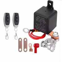 Interruptor Inalámbrico de Desconexión de Batería con Control Remoto, Relé Inteligente de Corte de Energía para Auto, Anti-robo, 12V 120A 200A