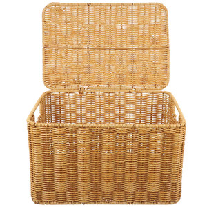 Ventre jonc de mer panier tissé à la main rotin bambou tissage pour organiser cadeau de noël <span class=keywords><strong>tissu</strong></span> paniers de rangement <span class=keywords><strong>tissu</strong></span> - Product Image 2