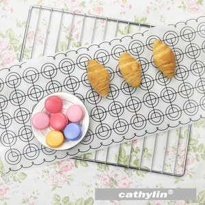 <span class=keywords><strong>Tapis</strong></span> de cuisson en <span class=keywords><strong>silicone</strong></span> antiadhésif, rectangulaire, rouge, antidérapant, très fin, réutilisable, pour pâtisserie. - Product Image 6
