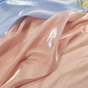 قماش ساتان رطب بورجوندي قماش حرير دانتيل غزل لامع قماش ساتان رطب قماش بوليستر لفستان تنورة - Product Image 2