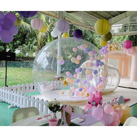 Gonfler Bubble House Restaurant gonflable Igloos tente gonflable dômes extérieurs fête Kiddie jouets maison à bulles