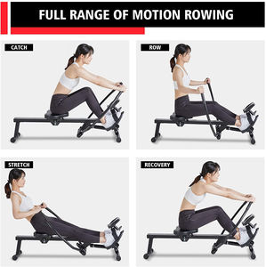 Prix de gros <span class=keywords><strong>Appareil</strong></span> <span class=keywords><strong>d</strong></span>'entraînement cardio <span class=keywords><strong>Rameur</strong></span> pliable résistant magnétique - Product Image 3