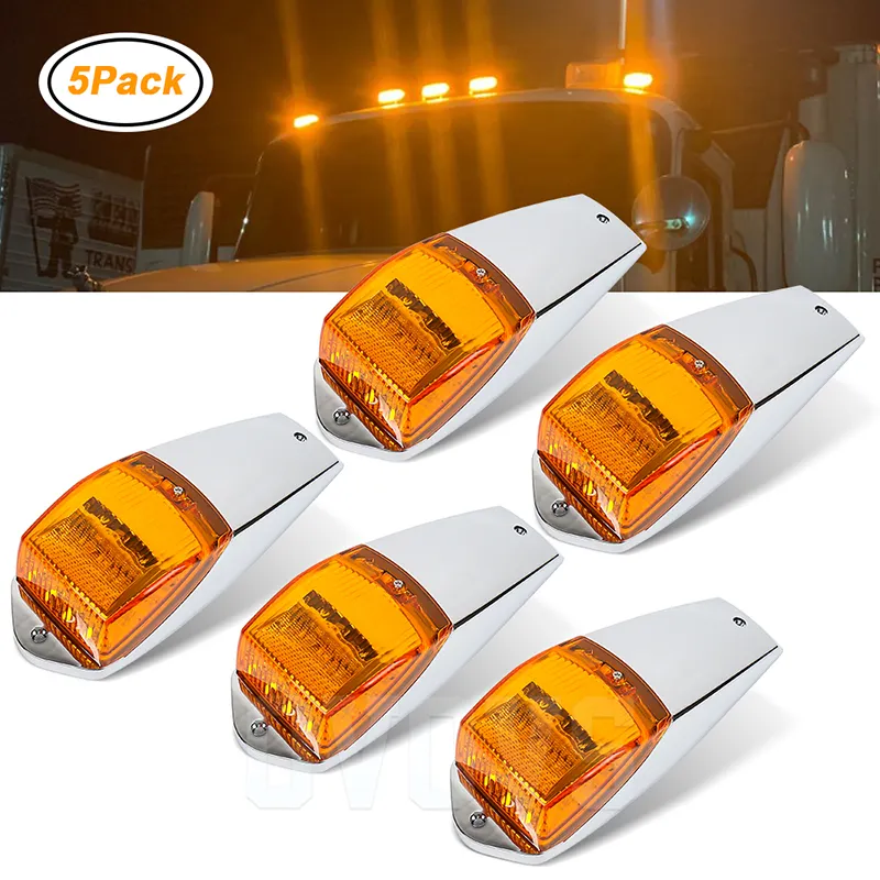 Gli accessori del camion di ovovovs illuminano la luce principale del tetto del camion ambrato per il camion resistente