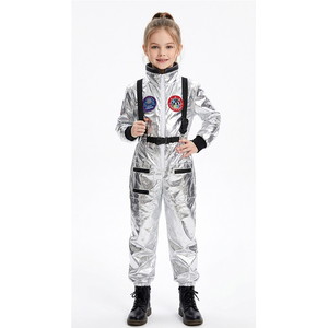 <span class=keywords><strong>Disfraz</strong></span> de Astronauta Plateado para Niños y Niñas, Traje Espacial para Halloween, Juego de Roles, Fiesta Infantil, Actuación, Regalo de Año Nuevo y Carnaval - Product Image 1