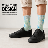 Chaussettes de sport personnalisées OEM pour adultes - Chaussettes numériques sans couture, respirantes, à séchage rapide, absorbant la transpiration, résistantes aux déchirures, en polyester/nylon