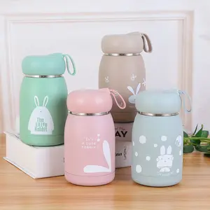 Leuke Cartoon Roestvrij Staal Isolatie Cup Dubbele Vacuüm Kinderen Water Cup Maat Logo Water Fles