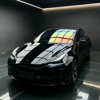Film de Sécurité pour Vitres de Voiture Aurora Ghost 2.5mil, Film Teinté Caméléon, Film Caméléon pour Vitres, Film de Confidentialité pour Vitres, Film Solaire pour Vitres de Voiture
