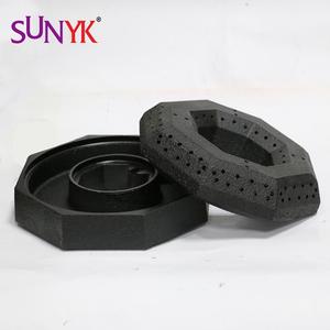 SUNYK - <span class=keywords><strong>Wok</strong></span> <span class=keywords><strong>de</strong></span> Hierro Fundido y Quemador para Barbacoa, Quemador <span class=keywords><strong>de</strong></span> Gas para Camping, Color Negro - Product Image 1