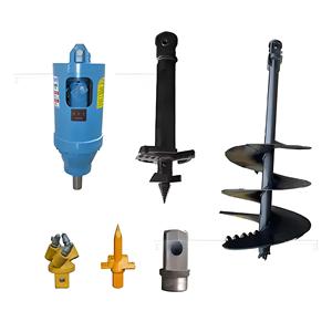 <span class=keywords><strong>Foret</strong></span> hélicoïdal robuste avec moteur, boîte de vitesses et roulement en acier allié <span class=keywords><strong>pour</strong></span> la plantation d'arbres et l'installation de clôtures - Product Image 4