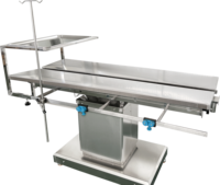Table d'opération vétérinaire électrique en acier inoxydable à température constante en forme de V pour clinique vétérinaire et hôpital vétérinaire