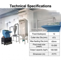 Machine de séparation cyclonique pour poudres métalliques, ligne complète pour le broyage fin des ferrailles d'aluminium, de cuivre et de fer