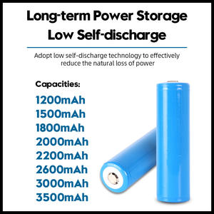 <span class=keywords><strong>18650</strong></span> <span class=keywords><strong>1200mAh</strong></span> 3.7V <span class=keywords><strong>18650</strong></span> batteria digitale ricaricabile per uso quotidiano telecamere Gaming microfoni Karaoke in magazzino! - Product Image 6