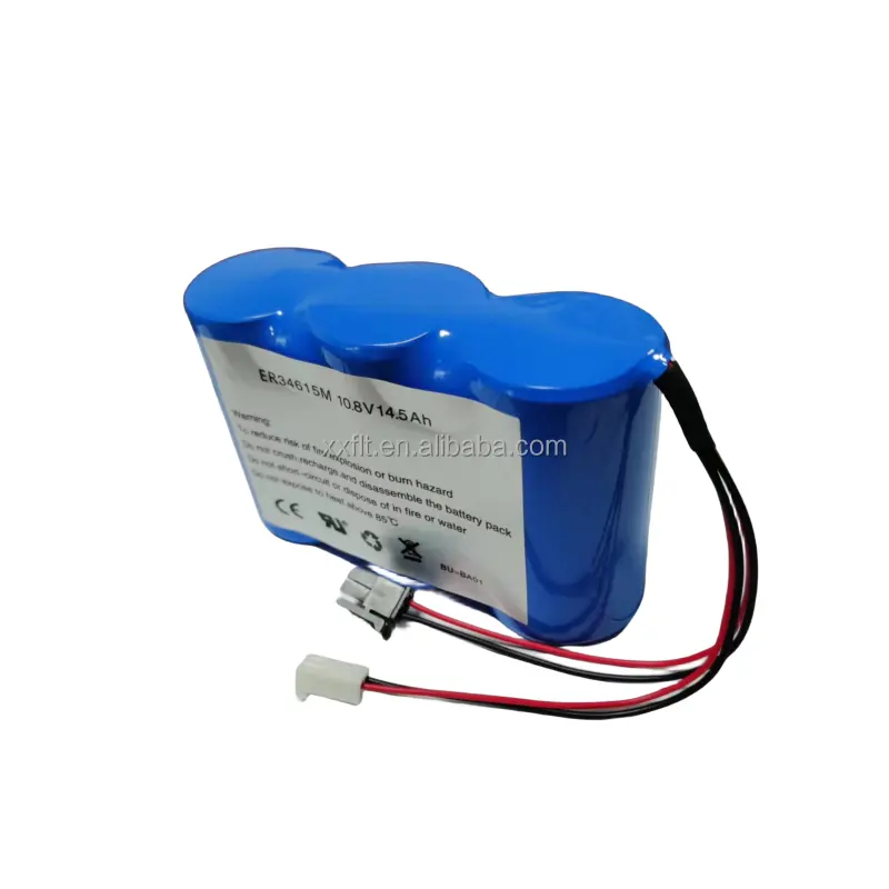 D 3.6V Er34615 Lithiumthionylchloride (Li/Soci2) Gasmeterbatterij Vervangt TL-5930 1900Mah Lange Levensduur Primaire Batterij