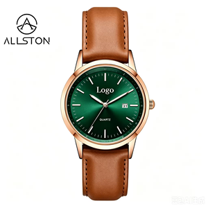 Montre à quartz pour homme Super Custom Invic, bracelet en cuir et acier inoxydable, cadran analogique simple, diamètre 40 mm, vente chaude, montre tendance OEM - Product Image 6