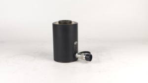 Cylindre hydraulique à piston creux simple effet haute résistance 100T pour travaux de tension de l'acier de construction, équivalent à ENERPAC - Product Image 6