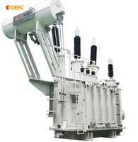 Chine usine CEEG marque 220kv 110kv 35kv 3 phases 40mva 140 mva 160 mva transformateur de puissance d'huile mv hv transformateurs haute tension