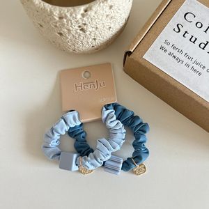 New Solid Satin Hair Rings Set Elegant Girls Scrunchies Hair <b>Accessories</b> for Women Soft Non-Slip Multifunction Hair Bands - Product Image 5