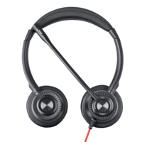 Meilleure vente Bandeau souple antibruit Casque USB ENC Call Center Headset