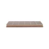 Emballage personnalisé pour peinture corporelle et visage à 12 couleurs, palette vide en plastique multicolores carrée pour fard à paupières et anticernes