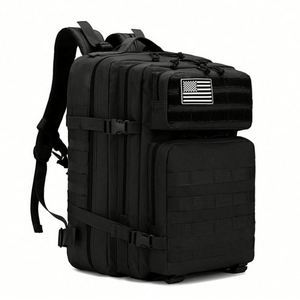 Low MOQ 900D Oxford Hiking <b>Backpack</b> 45L Molle Pouch Assault Pack Camping OEM Tactical <b>Backpack</b> - Product Image 6