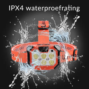 Lampe frontale rechargeable Yiwu YD-09 LED portable, réglable et durable avec bandeau pour la pêche nocturne - Product Image 4